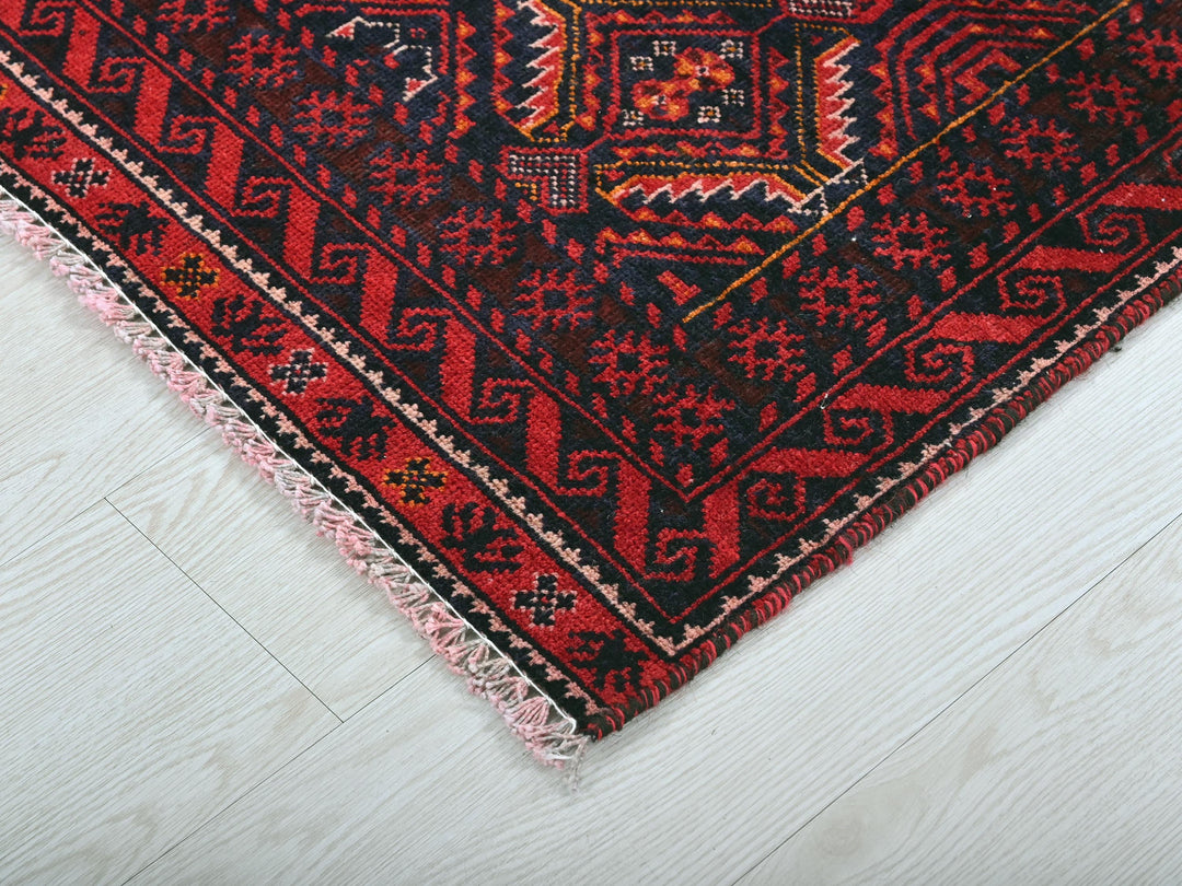 a close up of a rug on the floor