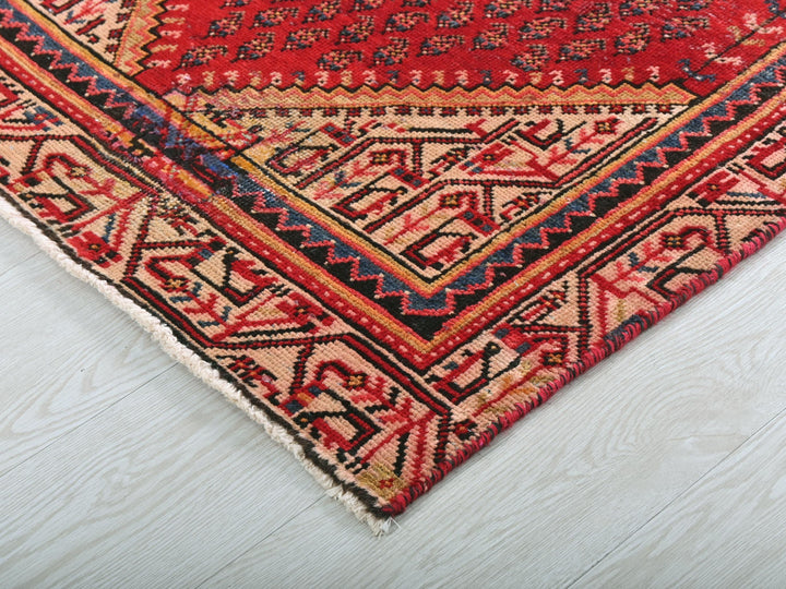 a close up of a rug on the floor