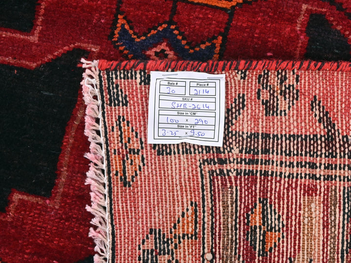 a close up of a rug with a tag on it