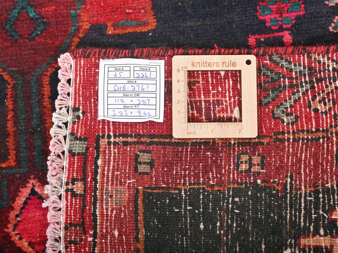 a close up of a rug with a tag on it