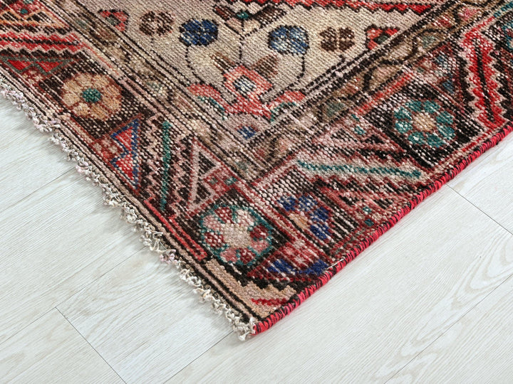 a close up of a rug on the floor