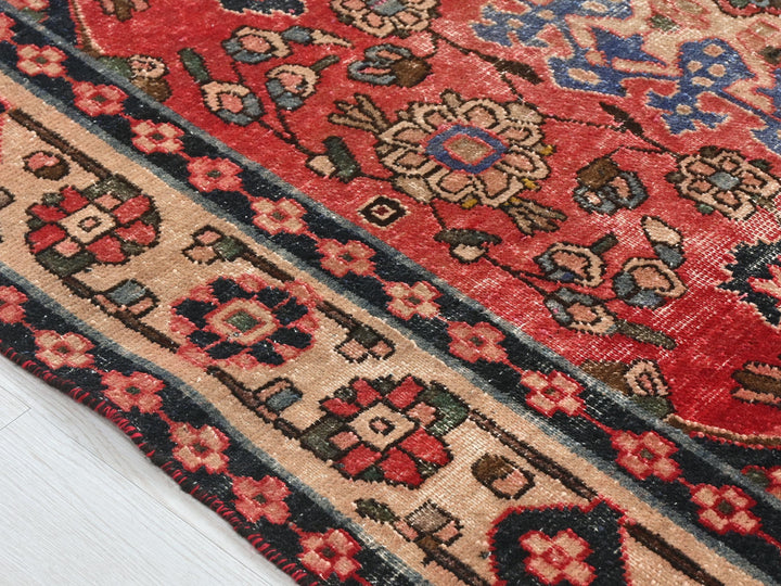 a close up of a rug on the floor