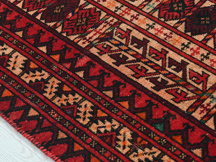 a close up of a rug on the floor