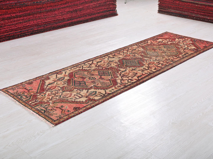 a rug on the floor of a room