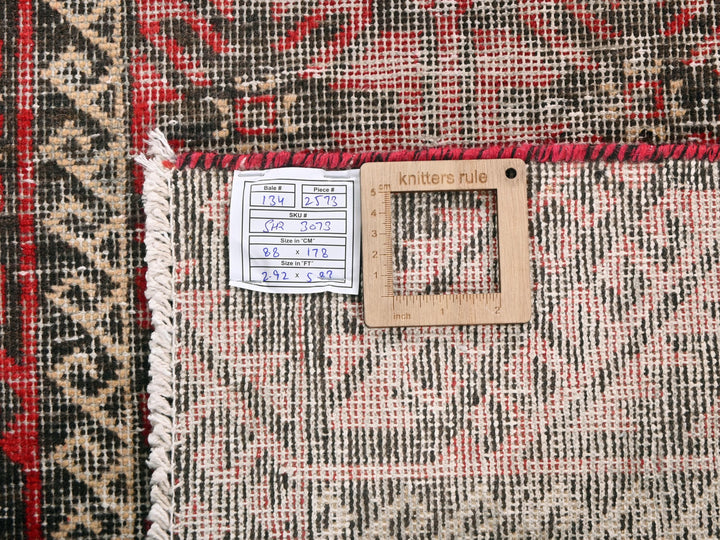 a piece of fabric with a ruler on top of it