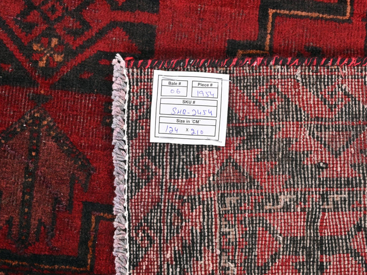a piece of fabric with a tag on it