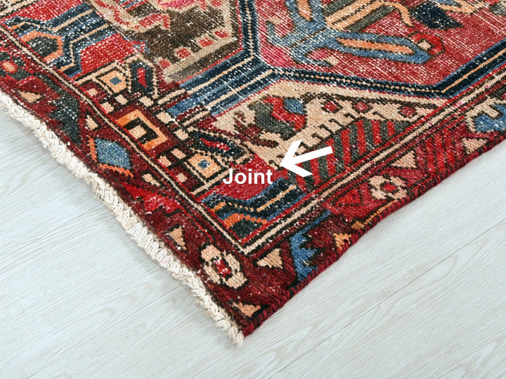 a close up of a rug with a white background