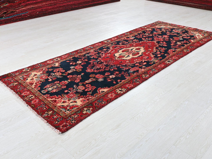 a rug on the floor in a room
