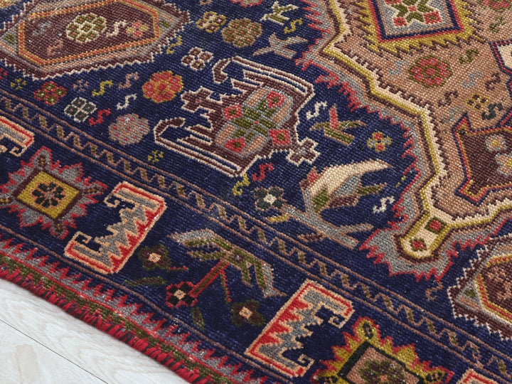 a close up of a rug on the floor