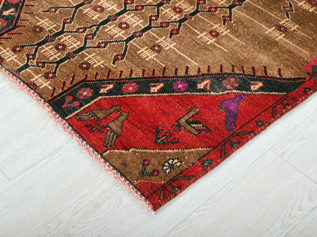a close up of a rug on the floor