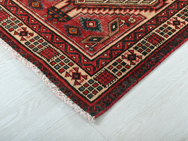 a close up of a rug on the floor