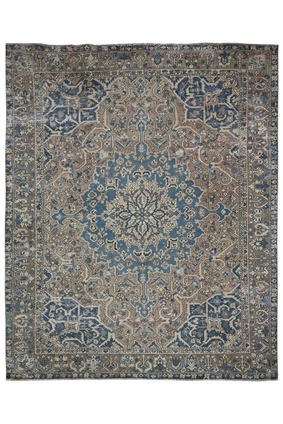 blue Oversized rug 10' 8" x 13' 1"