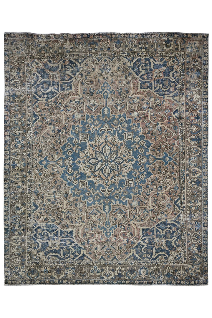 blue Oversized rug 10' 8" x 13' 1"