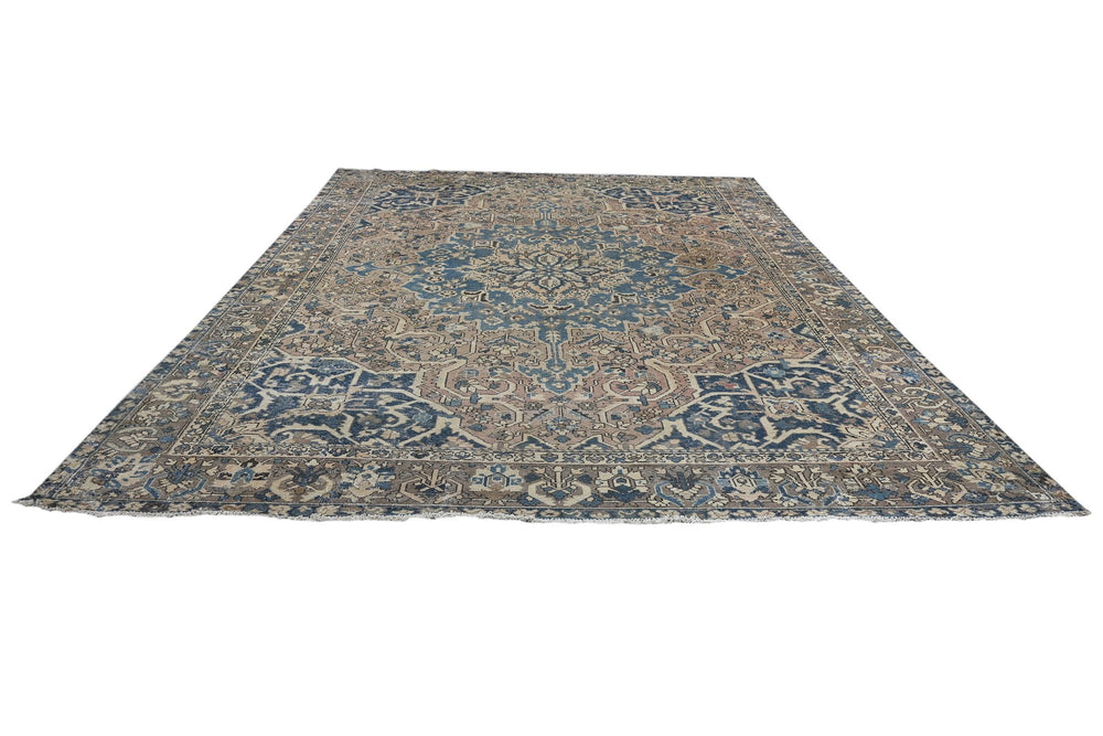 blue Oversized rug 10' 8" x 13' 1"