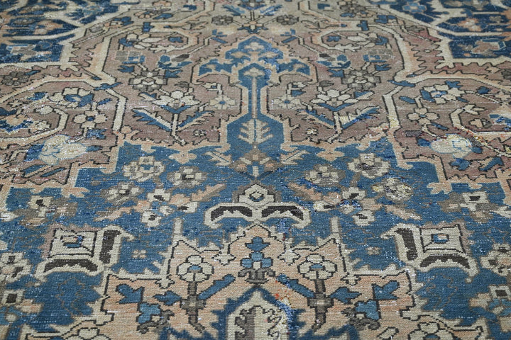 blue Oversized rug 10' 8" x 13' 1"