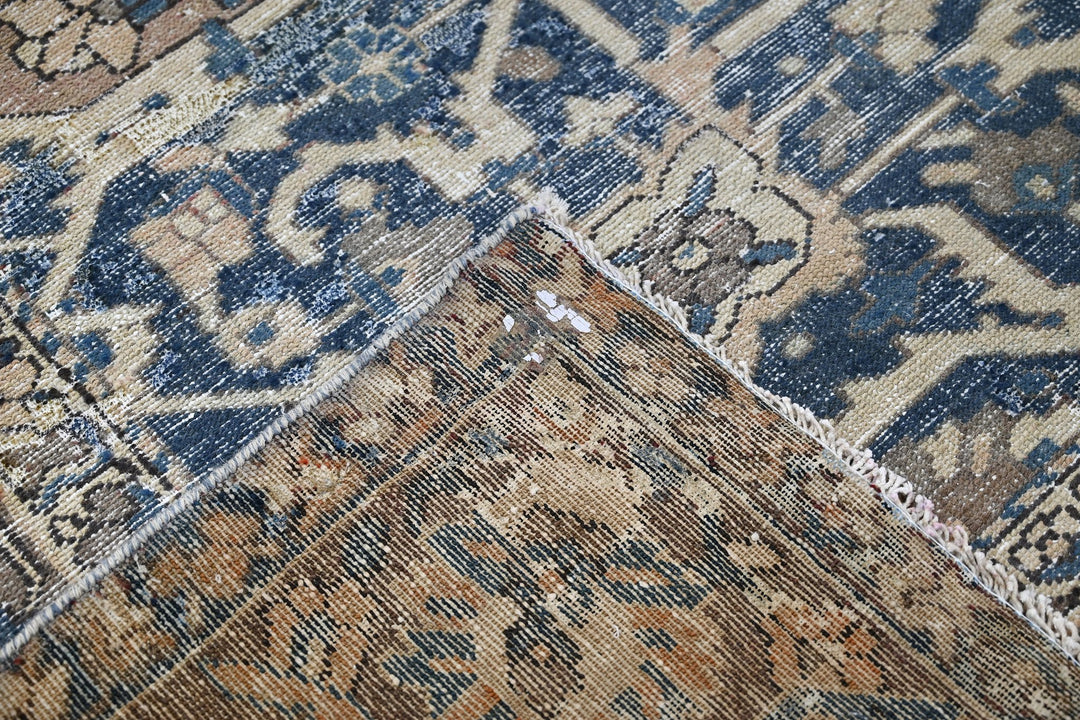 blue Oversized rug 10' 8" x 13' 1"
