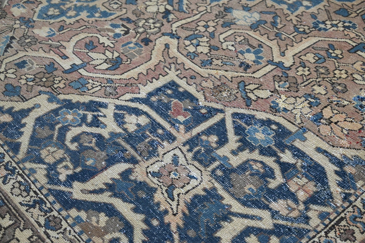 blue Oversized rug 10' 8" x 13' 1"