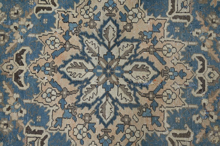 blue Oversized rug 10' 8" x 13' 1"