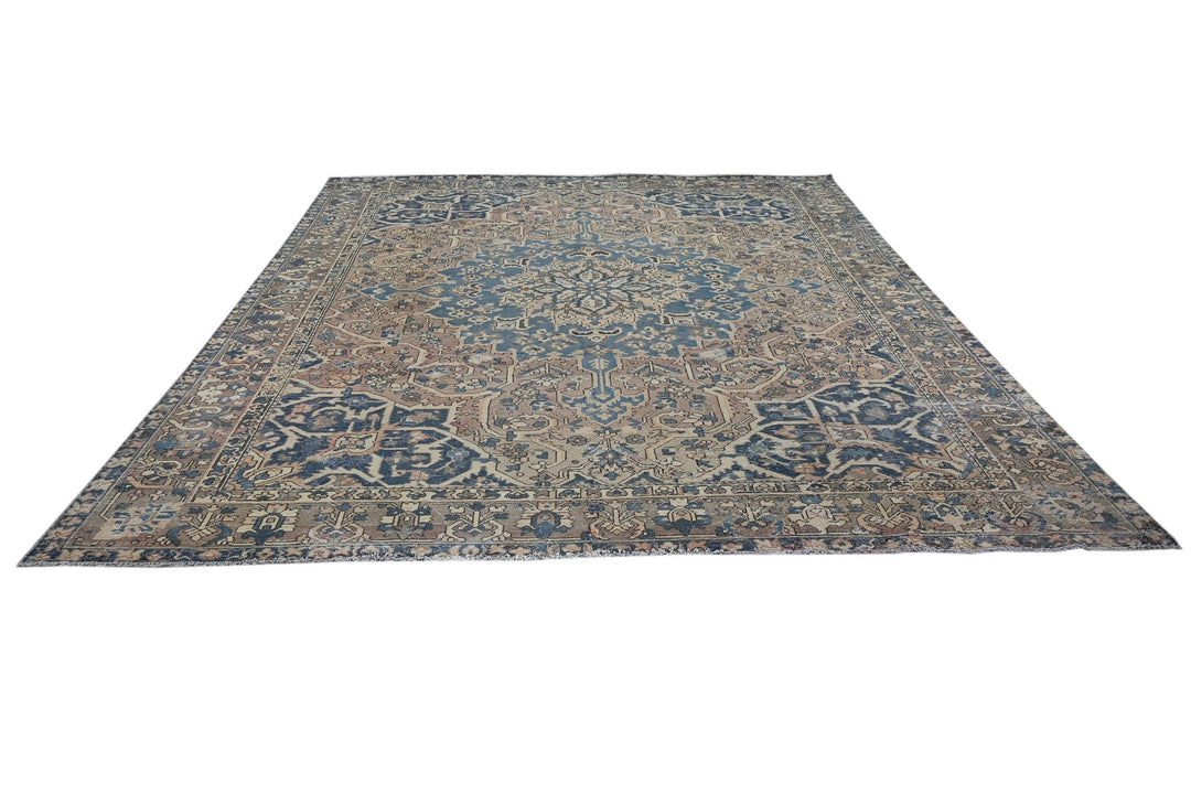 blue Oversized rug 10' 8" x 13' 1"