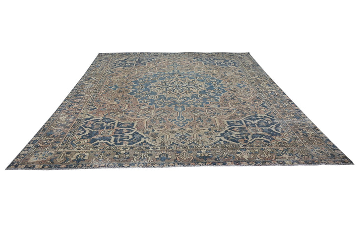 blue Oversized rug 10' 8" x 13' 1"