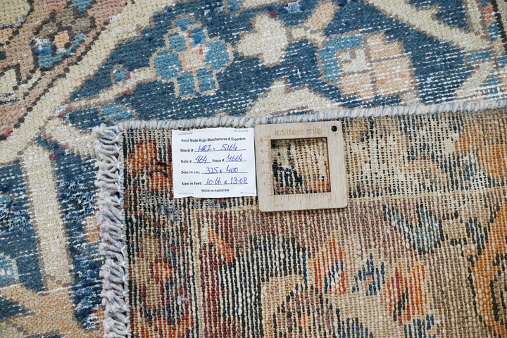 blue Oversized rug 10' 8" x 13' 1"