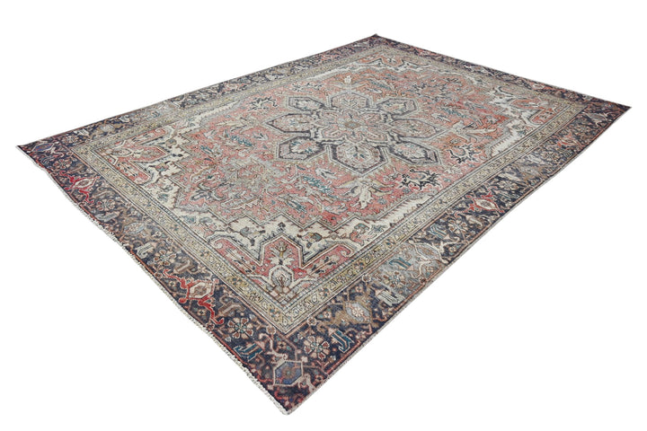 brown Large rug 7' 3" x 10' 0"