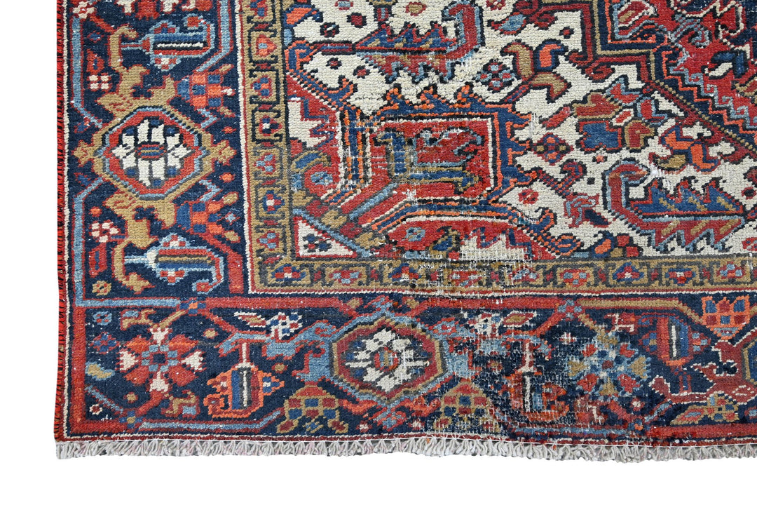 red Medium rug 5' 7" x 8' 4"