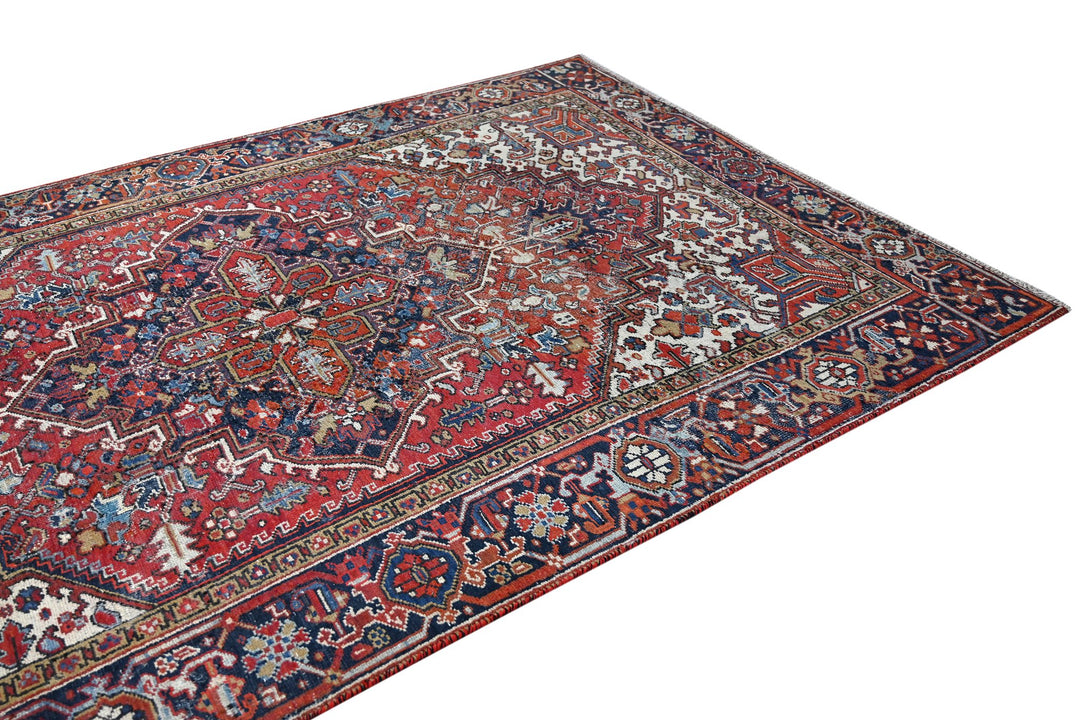 red Medium rug 5' 7" x 8' 4"
