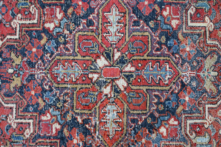 red Medium rug 5' 7" x 8' 4"