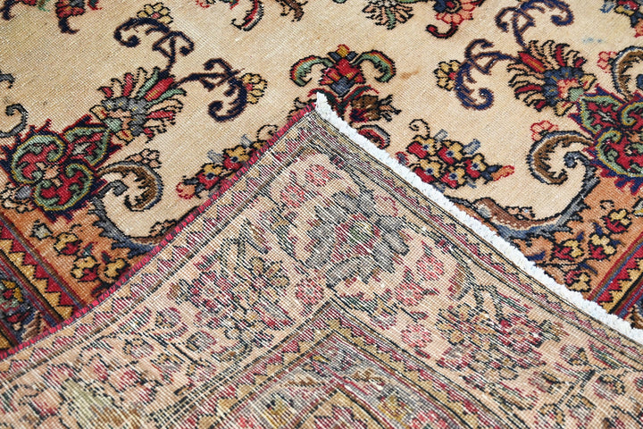 brown Large rug 6' 8" x 9' 9"