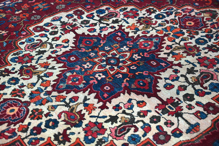 red Large rug 7' 0" x 10' 6"
