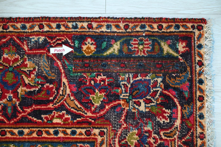 red Medium rug 5' 10" x 9' 0"