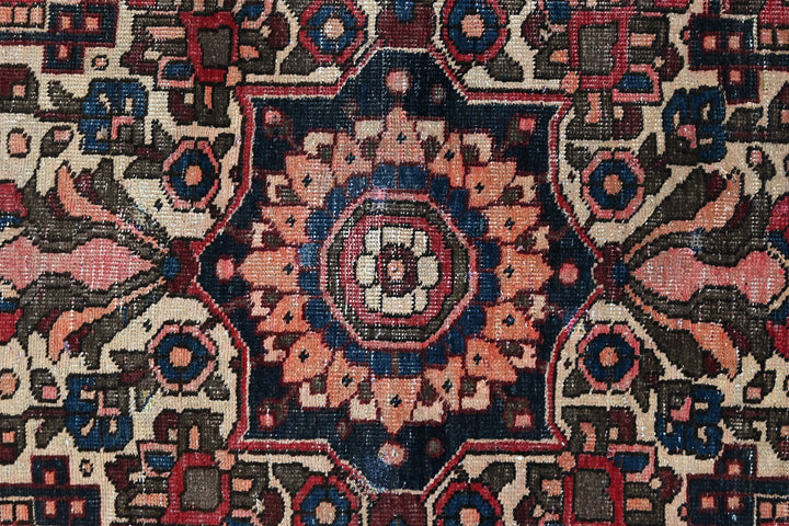 red Large rug 6' 3" x 9' 8"