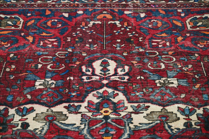 red Medium rug 5' 11" x 9' 0"