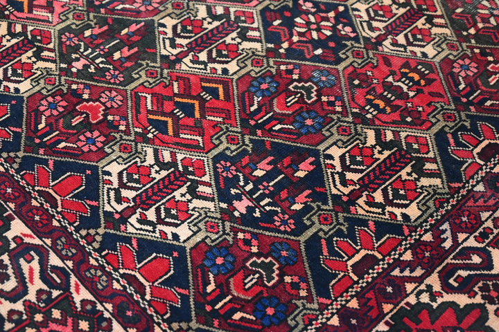 red Large rug 6' 3" x 10' 2"