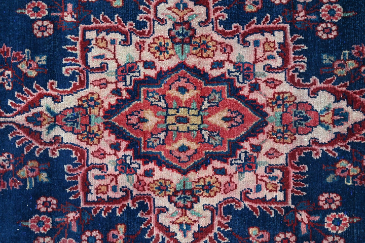 blue Medium rug 6' 6" x 9' 4"