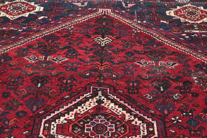 red Medium rug 5' 9" x 8' 6"