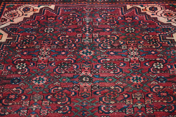red Medium rug 5' 4" x 7' 8"