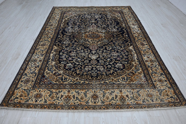 blue Medium rug 6' 4" x 9' 0"