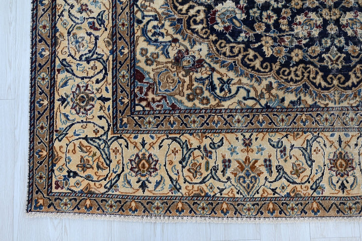 blue Medium rug 6' 4" x 9' 0"