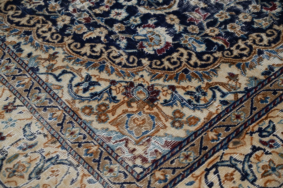 blue Medium rug 6' 4" x 9' 0"