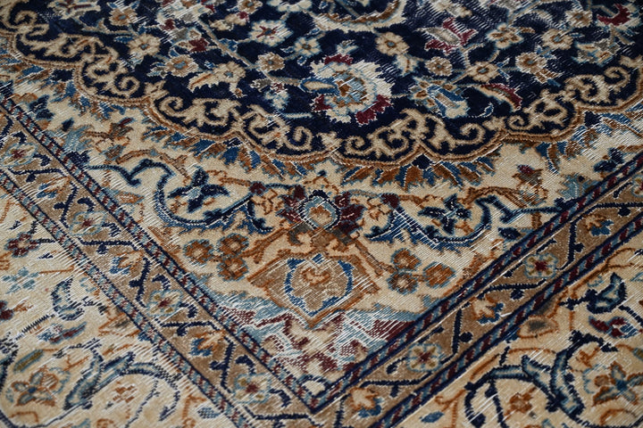 blue Medium rug 6' 4" x 9' 0"