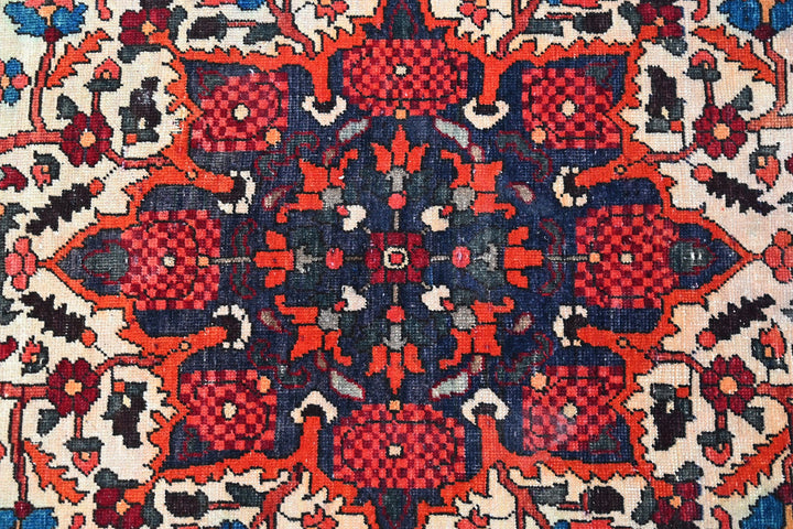 red Medium rug 5' 9" x 8' 10"