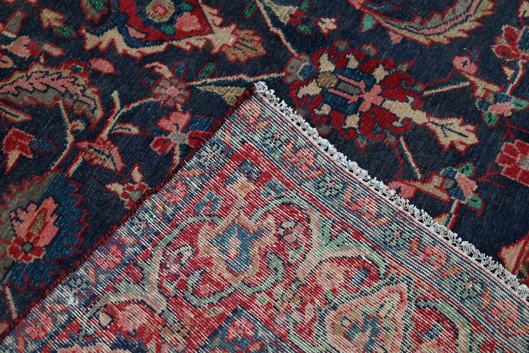 blue Medium rug 6' 2" x 8' 10"