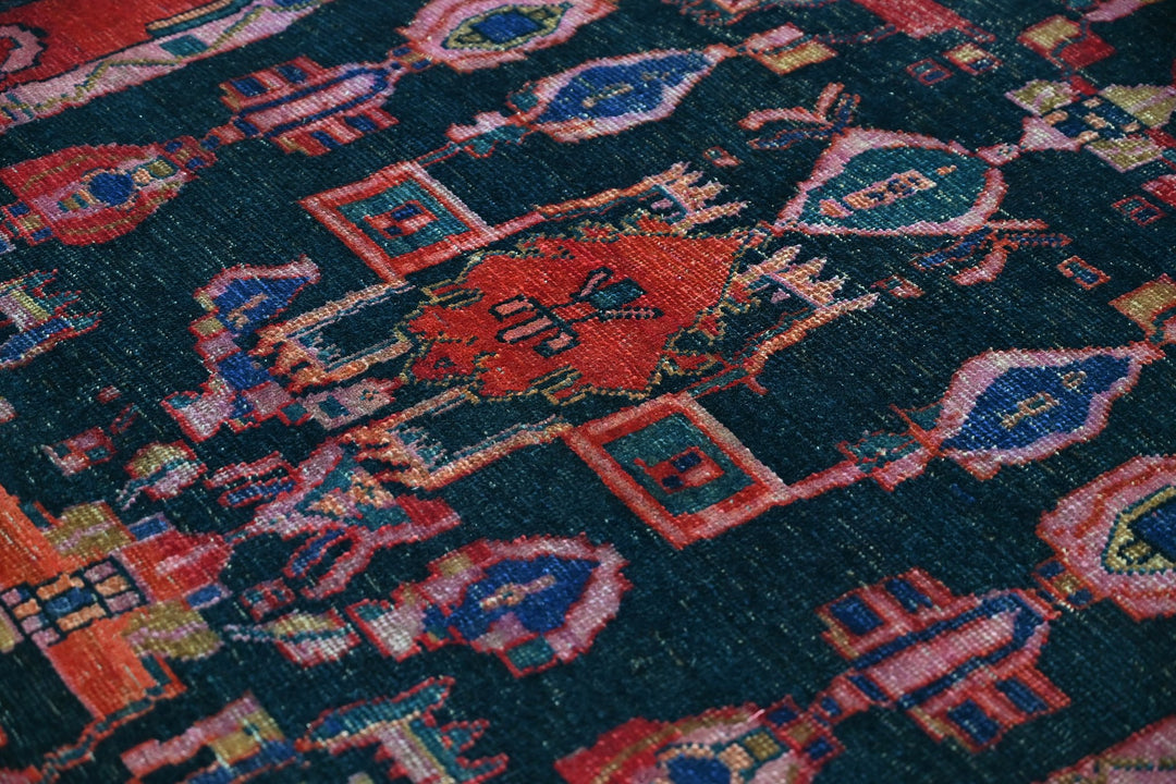 blue Medium rug 4' 3" x 7' 5"