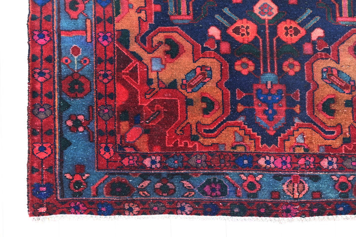blue Medium rug 4' 5" x 7' 9"