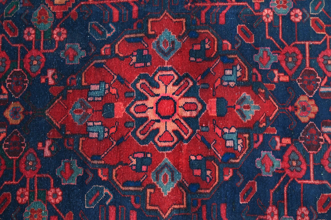 blue Medium rug 4' 5" x 7' 9"