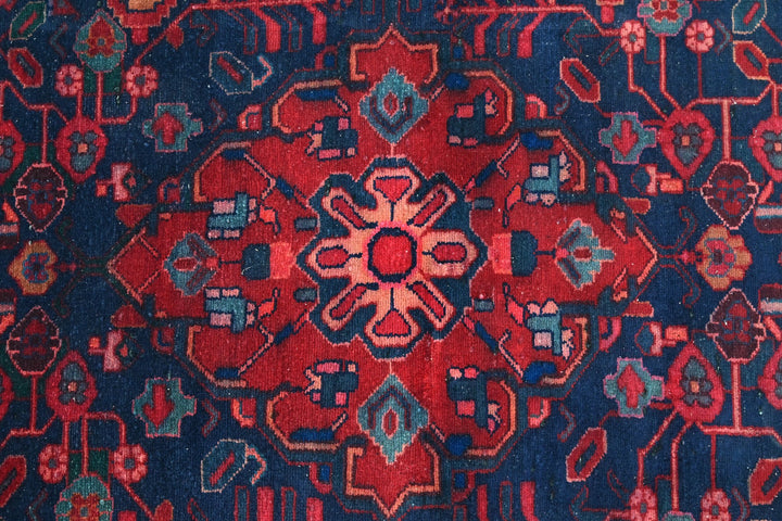 blue Medium rug 4' 5" x 7' 9"
