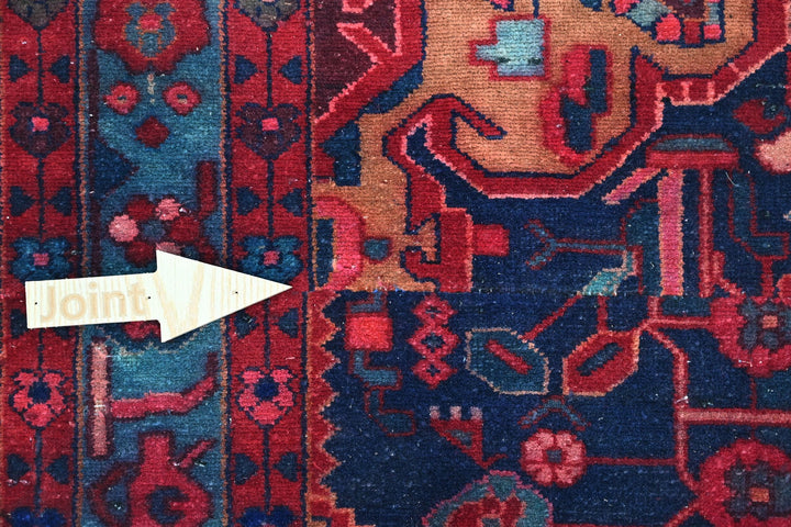 blue Medium rug 4' 5" x 7' 9"