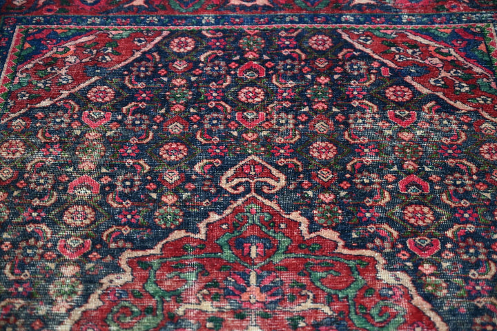 blue Accent rug 4' 0" x 6' 4"